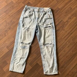 Mom Straight Jeans AE